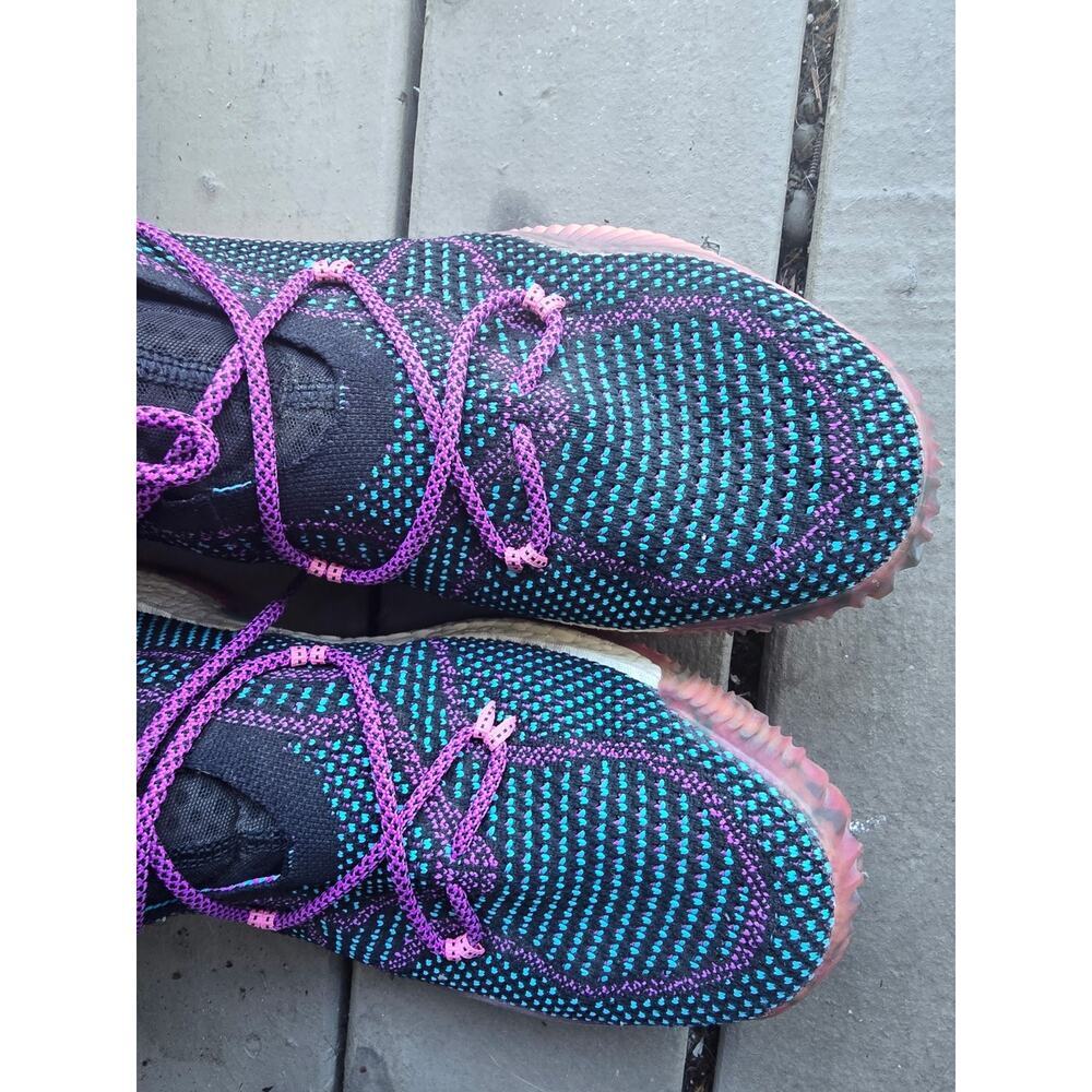 Adidas Crazy Explosive Swaggy P BB8338 Men's Black Pink Blue High Top Sneakers - Picture 4 of 12